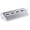 Puerto USB Aluminio plata - RGregalos