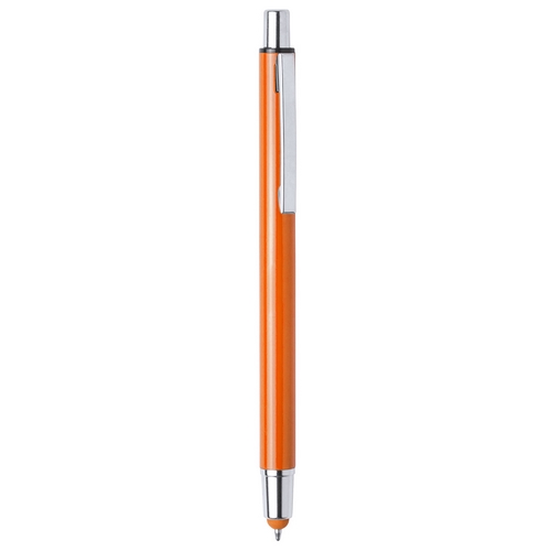 Bolígrafo puntero táctil aluminio naranja 5224 rgregalos
