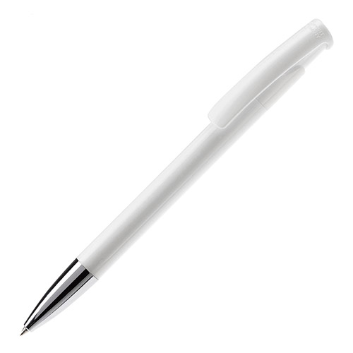 Bolígrafo punta metálica blanca - RGregalos