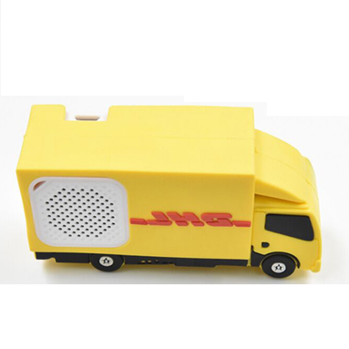 Altavoz formas personalizadas camión amarillo rg regalos