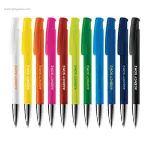 Bolígrafo ABS punta metálica de colores opacos para regalo publicitario