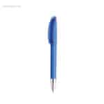 Bolígrafo suave acabado goma azul para regalos publicitarios