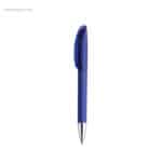 Bolígrafo suave acabado goma azul oscuro para regalos publicitarios