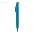 Bolígrafo tacto suave azul para regalo promocional