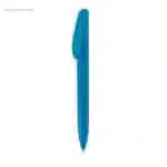 Bolígrafo tacto suave azul para regalo promocional
