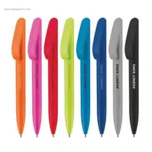 Bolígrafo tacto suave colores para personalizar