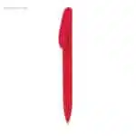 Bolígrafo tacto suave rojo para regalo promocional