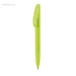 Bolígrafo tacto suave verde para regalo promocional