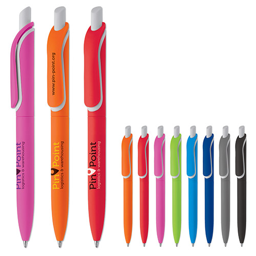 Bolígrafo click softtouch colores - Rgregalos