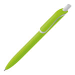 Bolígrafo click soft touch verde rgregalos