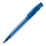 Bolígrafo transparente azul rgregalos