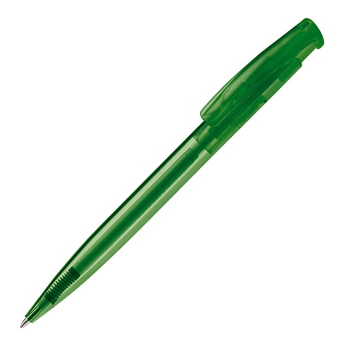 Bolígrafo transparente verde rgregalos
