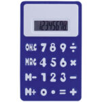Calculadora en silicona azul Rgregalos