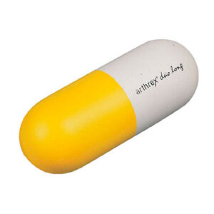 Cápsula-amarilla antiestrés RGregalos