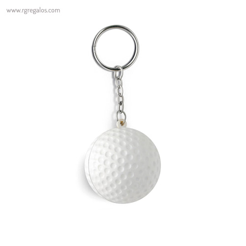 Llaveros antiestrés balones golf rg regalos promocionales 1