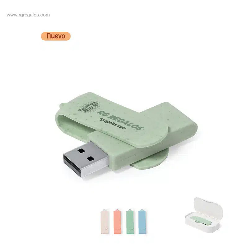 Memoria USB caña trigo colores