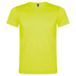 Camiseta 100 algodón colores flúor amarillo rgregalos