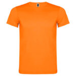Camiseta 100 algodón colores flúor naranja rgregalos