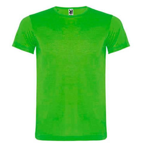 Camiseta 100 algodón colores flúor verde rgregalos