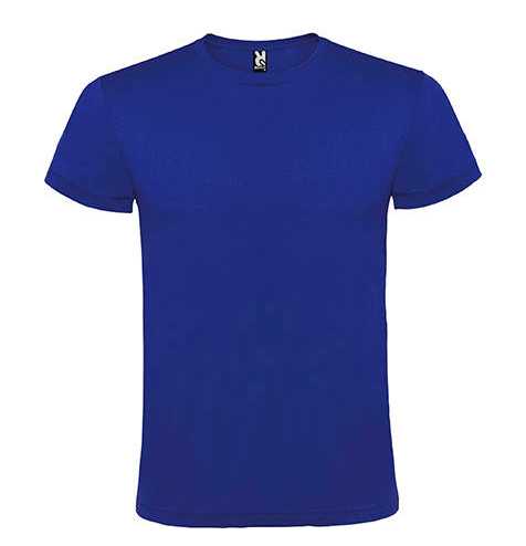 Camiseta 100 algodón manga corta 150 gr azul rgregalos