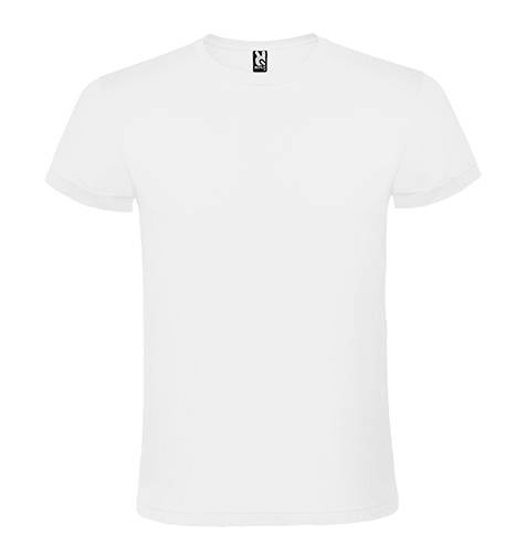 Camiseta 100 algodón manga corta 150 gr blanca rgregalos