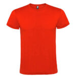 Camiseta 100 algodón manga corta 150 gr roja rgregalos