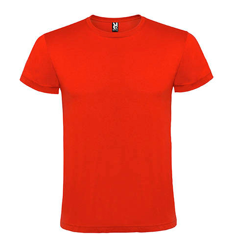 Camiseta 100 algodón manga corta 150 gr roja rgregalos