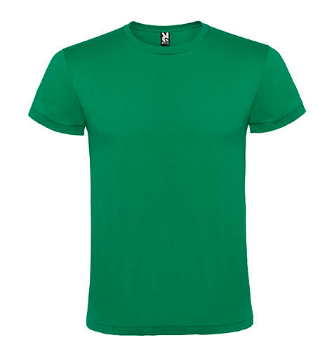 Camiseta 100 algodón manga corta 150 gr verde rgregalos