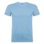 Camiseta 100 algodón manga corta 155 gr azul cielo rgregalos