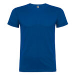 Camiseta 100 algodón manga corta 155 gr azul medio rgregalos
