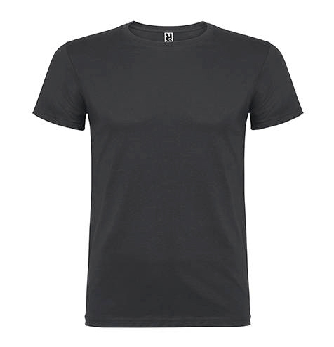 Camiseta 100 algodón manga corta 155 gr gris oscuro rgregalos