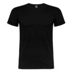 Camiseta 100 algodón manga corta 155 gr negra rgregalos