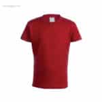 Camiseta niño algodón 150 gr roja para merchandising