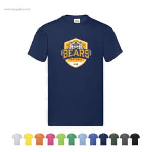 Camiseta personalizada algodón 145gr para merchandising