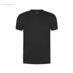 Camiseta técnica barata personalizada negra