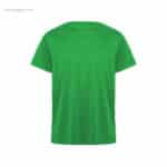 Camiseta técnica poliéster 135gr verde para personalizar