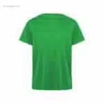 Camiseta técnica poliéster 135gr verde para personalizar