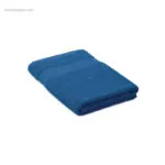 Toalla personalizada algodón orgánico azul royal