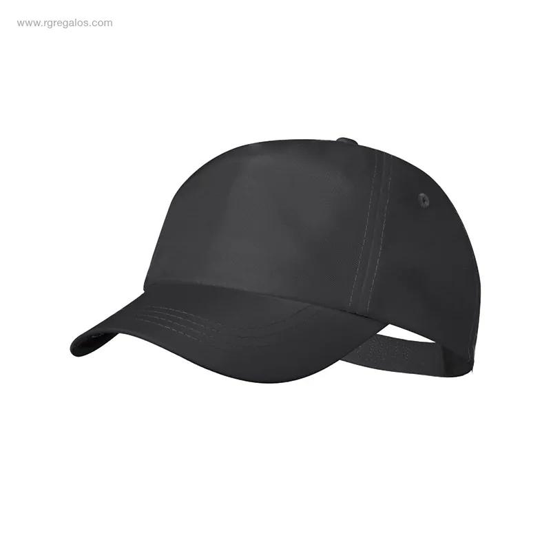 Gorra de RPET negra RG regalos