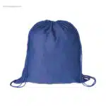 Mochila saco barata de algodón azul royal