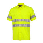 Camisa alta visibilidad manga corta amarilla rg regalos publicitarios