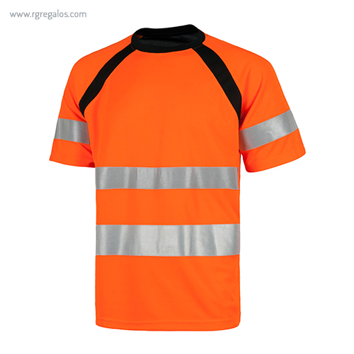 Camiseta alta visibilidad c941 naranja rg regalos publicitarios