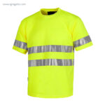 Camiseta alta visibilidad combinada o lisa amarilla rg regalos publicitarios