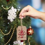Etiqueta adorno navidad decoración rg regalos publicitarios