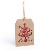 Etiqueta adorno navidad árbol - RG regalos publicitarios