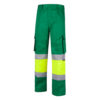 Pantalón alta visibilidad 018 verde - RG regalos publicitarios
