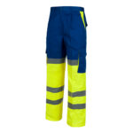Pantalón alta visibilidad 214 amarillo y azul rg regalos publicitarios
