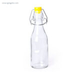Botella de cristal 260 ml amarilla rg regalos publicitarios