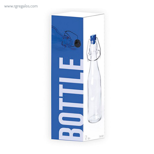 Botella de cristal 260 ml caja rg regalos publicitarios