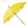 Paraguas automático mango de eva amarillo - RG regalos publicitarios